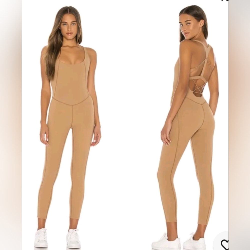 NWT Free People X FP Movement Nirvana Now Onepiece  in Whispering Forest Sz S